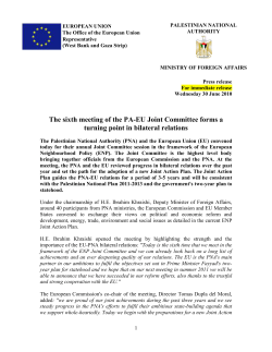 EUROPEAN UNION The Office of the European Union