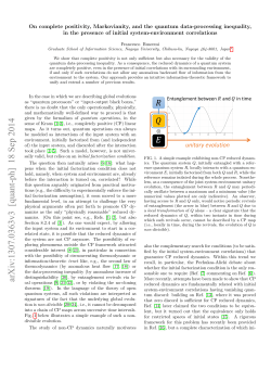 On complete positivity, Markovianity, and the quantum data