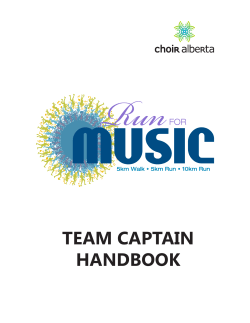 team captain handbook