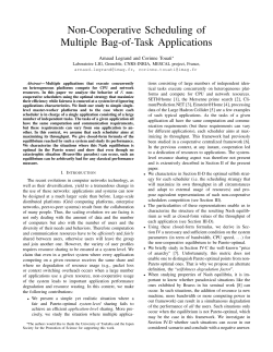 Non-Cooperative Scheduling of Multiple Bag-of-Task