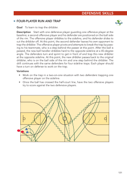 Defensive skills - Fitness for Life