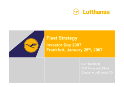 Fleet Strategy - Investor Relations