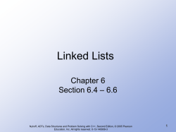 Lec 6B Linked Lists