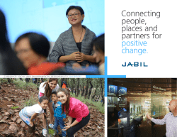 Jabil: Empowering Brands Who Empower The World