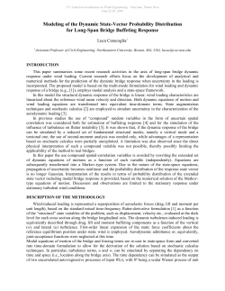 Modeling of the Dynamic State-Vector Probability Distribution for