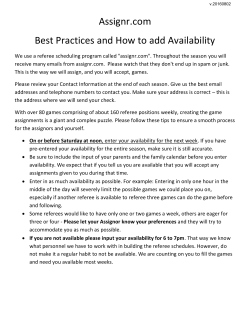 Assignr.com Best Practices and How to add Availability