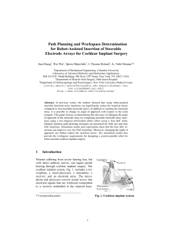 Path Planning and Workspace Determination for Robot