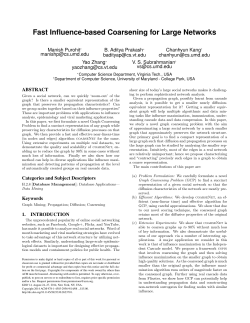 Fast Influence-based Coarsening for Large Networks