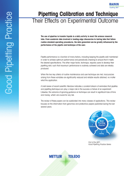 Their effects on experimental outcome