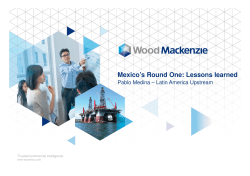 Mexico`s Round One: Lessons learned