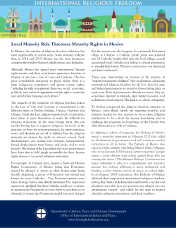 Local Majority Rule Threatens Minority Rights in Mexico