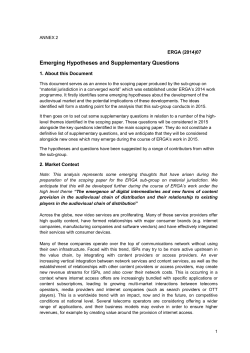 annex - ERGA