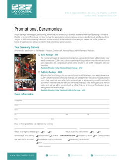 17 Promo Ceremony - LAX Coastal Chamber of Commerce