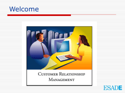 CRM - Information Systems Department