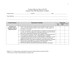 Early Childhood Program-Wide PBS