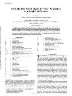 Unsteady Thin-Airfoil Theory Revisited: Application of a Simple Lift