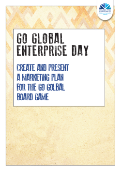 Go Global Board Game - Routes into Languages
