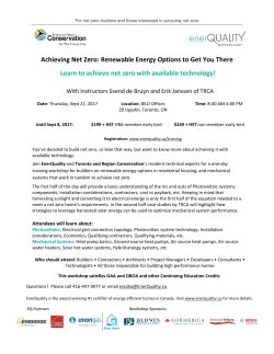 Achieving Net Zero: Renewable Energy Options to Get You There
