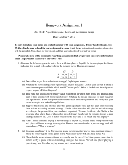 Homework Assignment 1