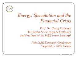 Excess Liquidity - Austrian Association for Energy Economics