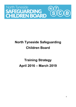 draft sheffield safeguarding children board`s training strategy