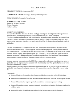 CALL FOR PAPERS CTSA CONVENTION: Albuquerque, 2017