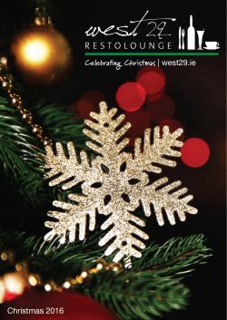 Celebra ng Chris as | west29.ie Christmas 2016