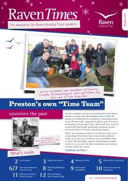 Preston`s own &ldquo;Time Team&rdquo;