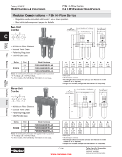 Modular Combinations &ndash; P3N Hi-Flow Series