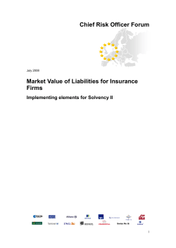 (MVL) for Insurance Firms