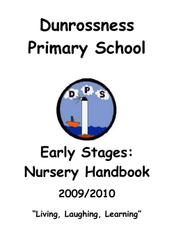 OCTOBER Monday 5th Parents` Evening
