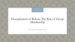 Human Uniqueness - MyWeb