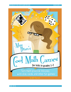 miss brain`s cool math games for kids grade level