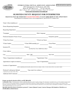 Intercultural Mutual Assistance Association 2500 Valleyhigh Drive