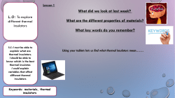 materials, thermal insulators