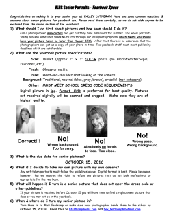 Congratulations on being a new Senior