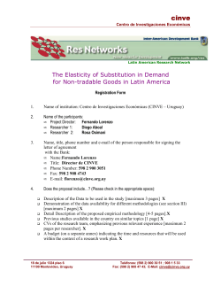 The Elasticity of Substitution in Demand for Non