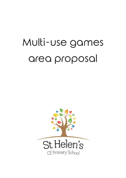 Multi-use games area proposal - St Helen`s Primary School Alveston