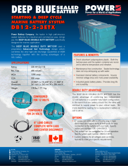 1837-2-0811 DeepBlue Battery