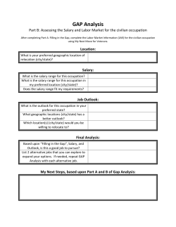 GAP Analysis Part B