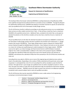 Southeast Metro Stormwater Authority