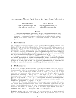 Approximate Market Equilibrium for Near Gross