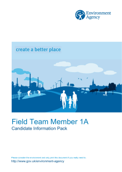 Field Team Member 1A - ATS