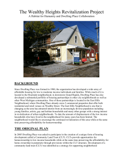 The Wealthy Heights Revitalization Project