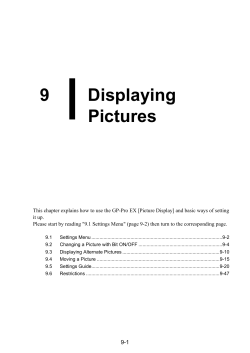 GP-Pro EX Ver.2.10 Reference Manual