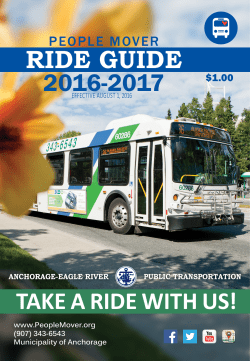 ride guide 2016-2017 - Municipality of Anchorage