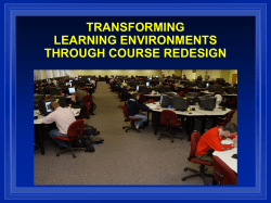 PPT, 1.42 MB - The Center for Teaching and Learning