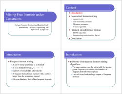 Mining Free Itemsets under Constraints
