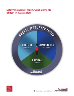 Safety Maturity: Three Crucial Elements of Best-in