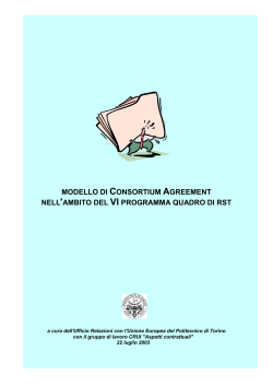 Draft Consortium Agreement